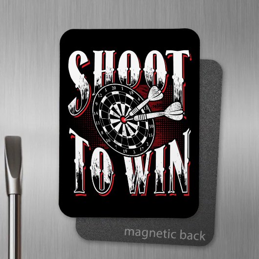 Shoot to Win - Dart League Champion Magneet