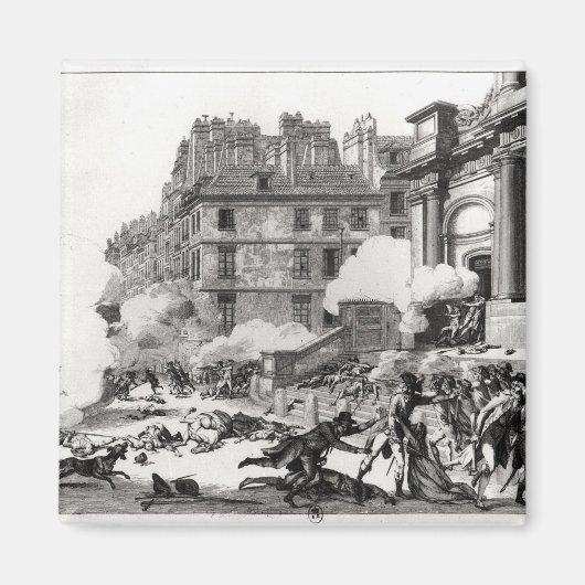 Shoot uit voor de St. Roch-kerk in Parijs Magneet (Voorkant)