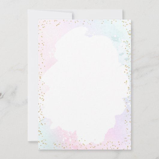 Shoot vier de sterren van de 4e verjaardag kaart (Achterkant)