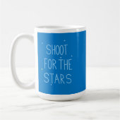 Shoot voor de Stars Sheep Motivatie Mok (Links)