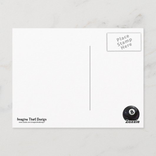 Shoot zwembad Niet mensen Briefkaart (Achterkant)