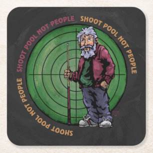 Shoot zwembad Niet mensen Kartonnen Onderzetters