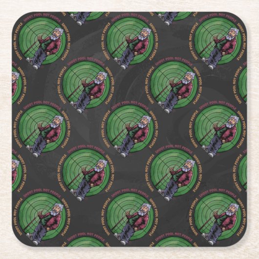 Shoot zwembad Niet mensen Kartonnen Onderzetters (Voorkant)