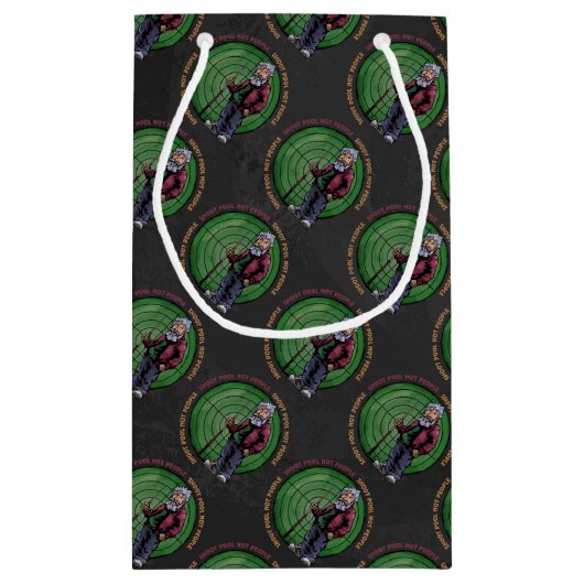 Shoot zwembad Niet mensen Klein Cadeauzakje (Achterkant)