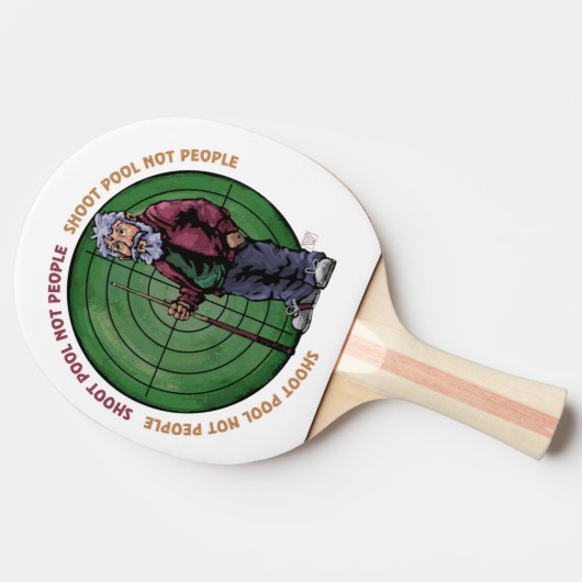 Shoot zwembad Niet mensen Tafeltennisbatje (Zijkant)