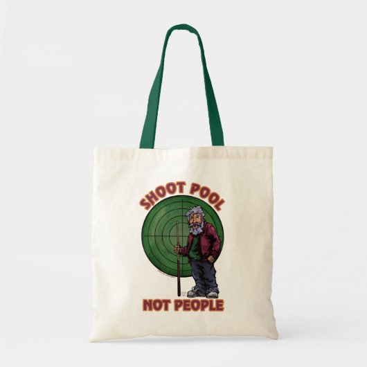 Shoot zwembad Niet mensen Tote Bag (Voorkant)