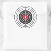 Shootdoel Ronde Sticker (Tas)