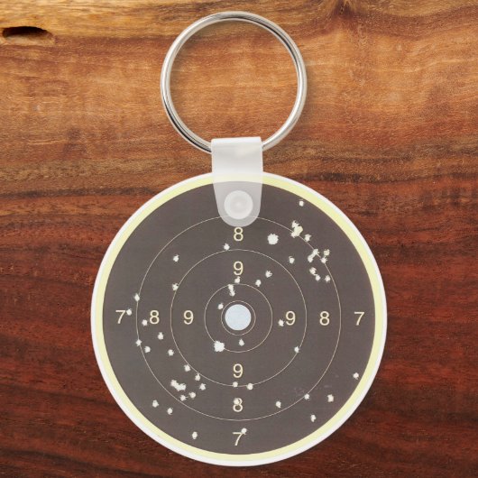 Shootdoel Sleutelhanger (Voorkant)