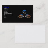 Shooter Business, profielkaart Visitekaartje (Voorkant / Achterkant)