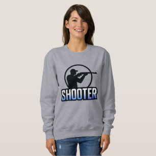 Shooter – Marksman Silhouette Premium Design Trui