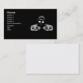 Shooter-profielkaart Visitekaartje (Voorkant / Achterkant)