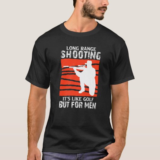 Shootering op lange afstand 1 t-shirt (Voorkant)
