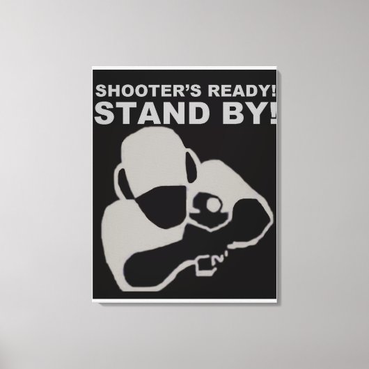 Shooter's Ready Canvas poster (Voorkant)