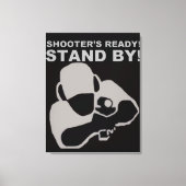 Shooter's Ready Canvas poster (Voorkant)