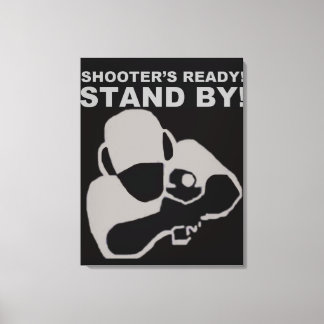 Shooter's Ready Canvas poster