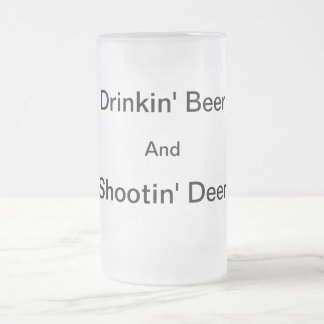 Shootin' Deer Frosty Beer Mok