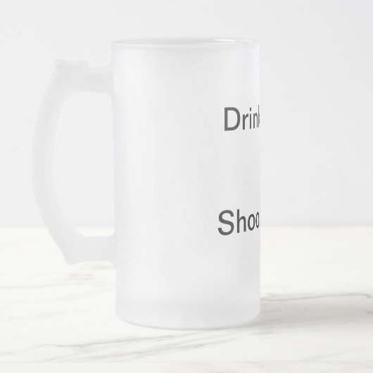 Shootin' Deer Frosty Beer Mok (Links)