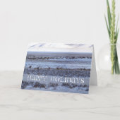 Shootin Feestdagen Kaart (Voorkant)