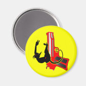 Shooting Hero Magneet (Voorkant / Achterkant)