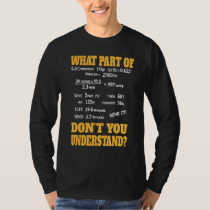 Shooting op lange afstand en wedstrijdsport t-shirt