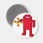 Shooting robot magneet (Voorkant / Achterkant)