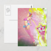 Shooting Star-Briefkaart Briefkaart (Voorkant / Achterkant)