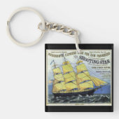 Shooting Star Clipper Zeilen Sleutelhanger (voorkant)