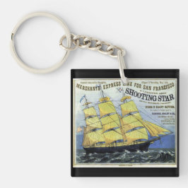 Shooting Star Clipper Zeilen Sleutelhanger