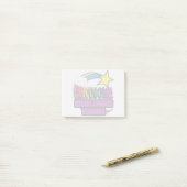 Shooting Star Fantastische leraar maatschappijlee Post-it® Notes (Op bureau)