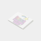 Shooting Star Fantastische leraar maatschappijlee Post-it® Notes (Schuin)