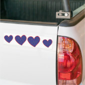 Shooting-Star-hart Bumpersticker (Op Truck)