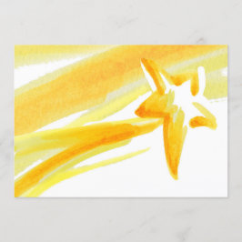 Shooting Star Open Greeting Kaart