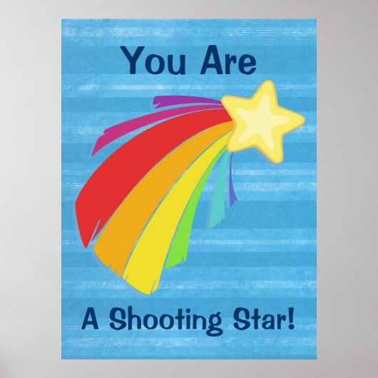 Shooting Star-Poster Poster (Voorkant)