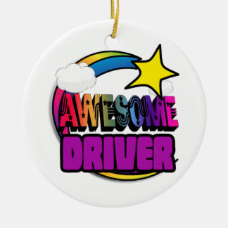 Shooting Star Regenboog Awesome Bestuurder Keramisch Ornament