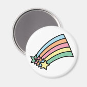 Shooting Star Regenboogmagneet Magneet (Voorkant / Achterkant)