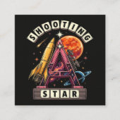 Shooting Star Ruimte Informatiekaartje (Voorkant)