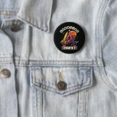 Shooting Star Ruimte Ronde Button 5,7 Cm (In situ)