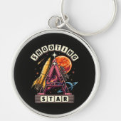 Shooting Star Ruimte Sleutelhanger (Voorkant)