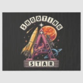 Shooting Star Ruimte Tissuepapier (Voorkant)