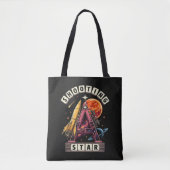 Shooting Star Ruimte Tote Bag (Voorkant)