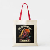 Shooting Star Ruimte Tote Bag (Achterkant)
