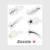 Shooting Star Stickers