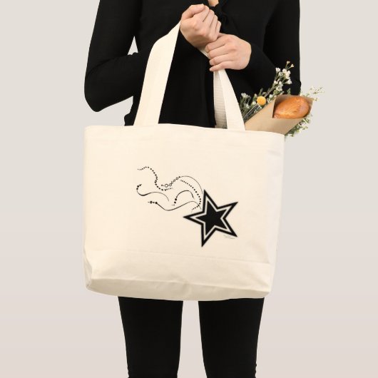 Shooting Star-tas Grote Tote Bag (Voorkant (product))