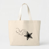 Shooting Star-tas Grote Tote Bag (Voorkant)