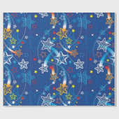 Shooting Stars Cadeaupapier (Vlak)