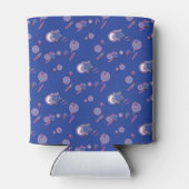 Shooting Stars en Comets Blue Soda Sleeve / Gezell Blikjeskoeler (Achterkant)