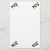 Shooting Stars en Rainbow Briefpapier (Voorkant)