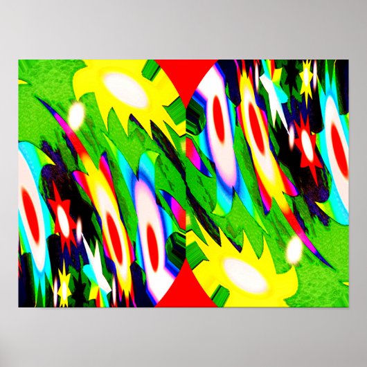 Shooting stars kunst poster (Voorkant)