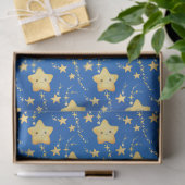 Shooting Stars Night Sky Whimsical Baby Shower Tissuepapier (Geschenk)
