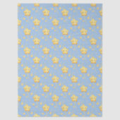 Shooting Stars Soft Blue Sky Whimsical Baby Shower Tissuepapier (Voorkant)